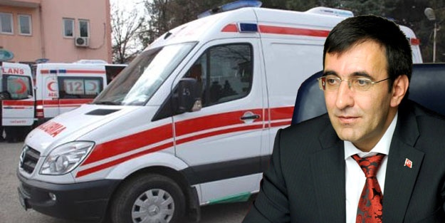 Bingöl’e 5 ambulans tahsis edildi