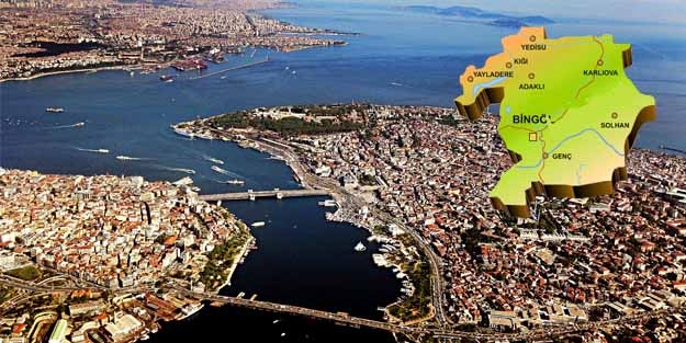 İstanbul’da 128 bin 195 Bingöllü yaşıyor