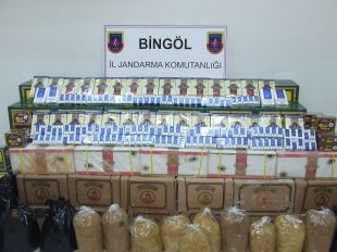 Bingöl’de Kaçakçılık Operasyonu