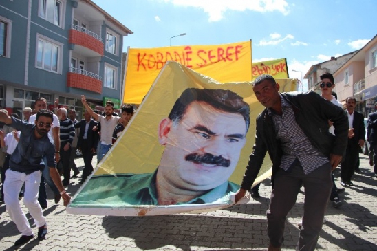 Karlıova’da Kobane İçin Yürüyüş