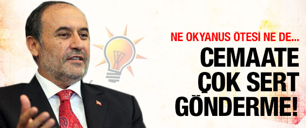 AK Partili vekilden Gülen’e çok sert gönderme!
