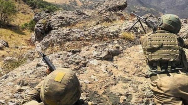Bingöl'de, PKK'lı 1 terörist öldürüldü