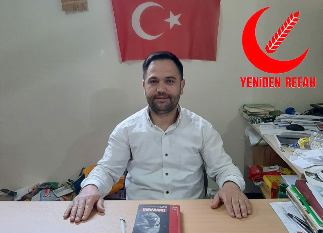 Yeniden Refah Partisi Genç İlçe Başkanı Mehmet Çatkın