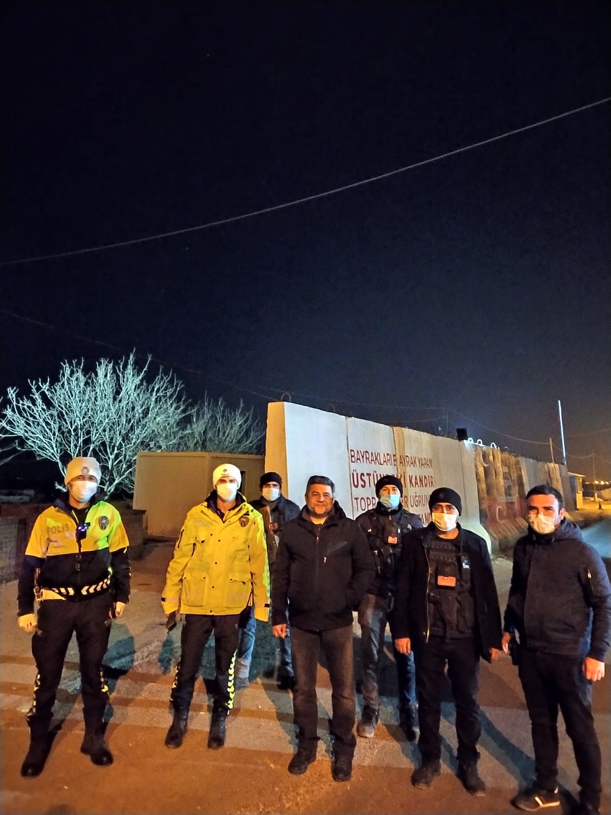 Emniyet Müdürü yeni yıla uygulama noktasında girdi (2)