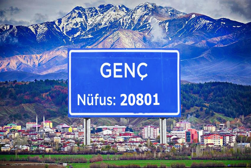 GENÇ’İN NÜFUSU BELLI OLDU