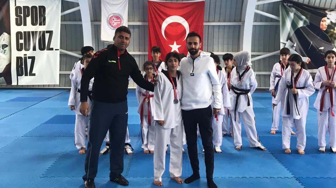 Karakuş, Taekwondo’da Gümüş Madalya Aldı (1)