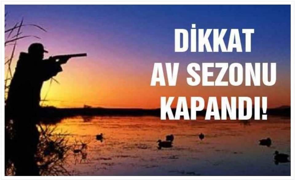 BİNGÖL’DE AV SEZONU KAPANDI
