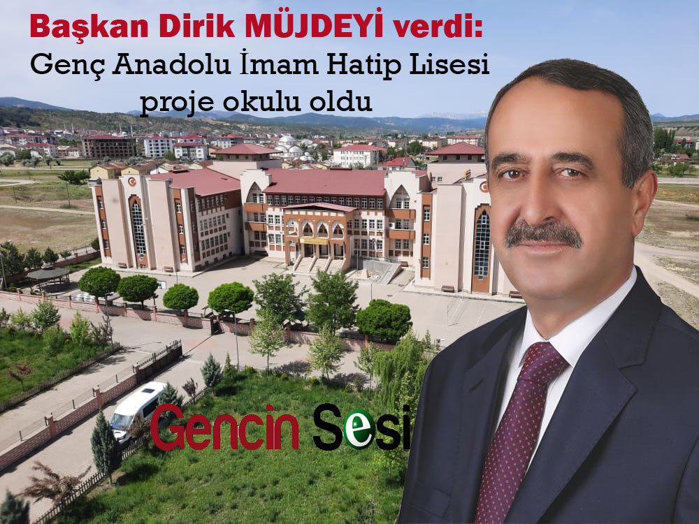 Genç Belediye Bakanı Mehmet Zeki Dirik