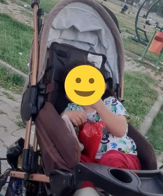 HAT MİNİBÜSÜNDE ENGELLİ ANNESİNE BEBEK ARABASI ENGELİ