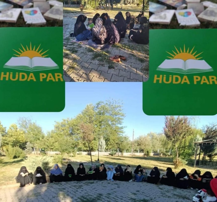 HÜDA-PAR KADIN KOLLARINDAN KİTAP OKUMA ETKİNLİĞİ