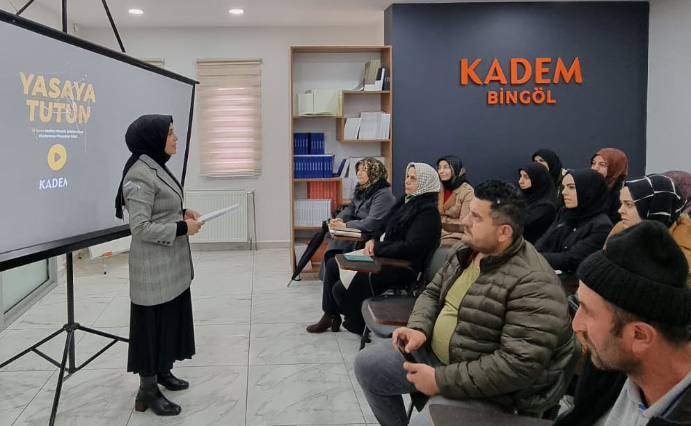 KADEM İl Temsilcisi Gülsüm Değişman