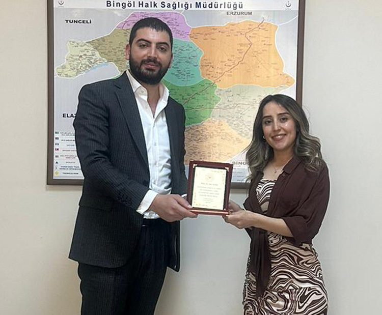 DR. ALDAL’A TEŞEKKÜR PLAKETİ