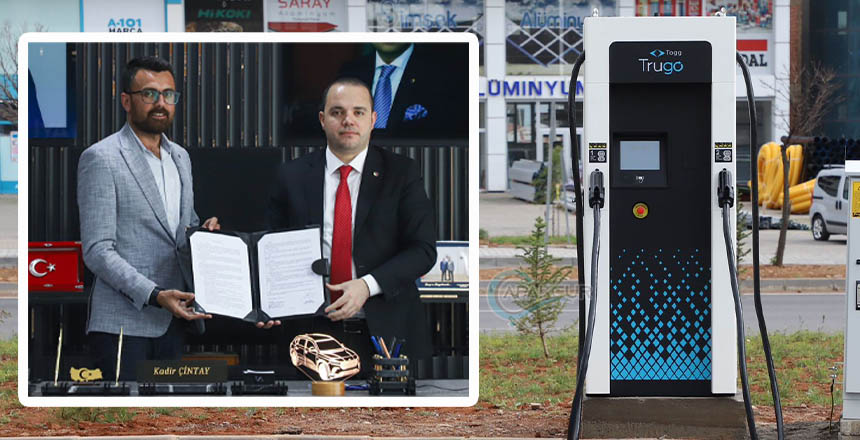 TRUGO ŞARJ İSTASYONU KURULDU