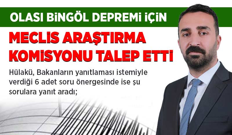 Bingöl Milletvekili Ömer Faruk Hülakü