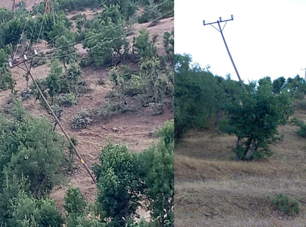 Elektrik Direği Tehlike Saçıyor (1)