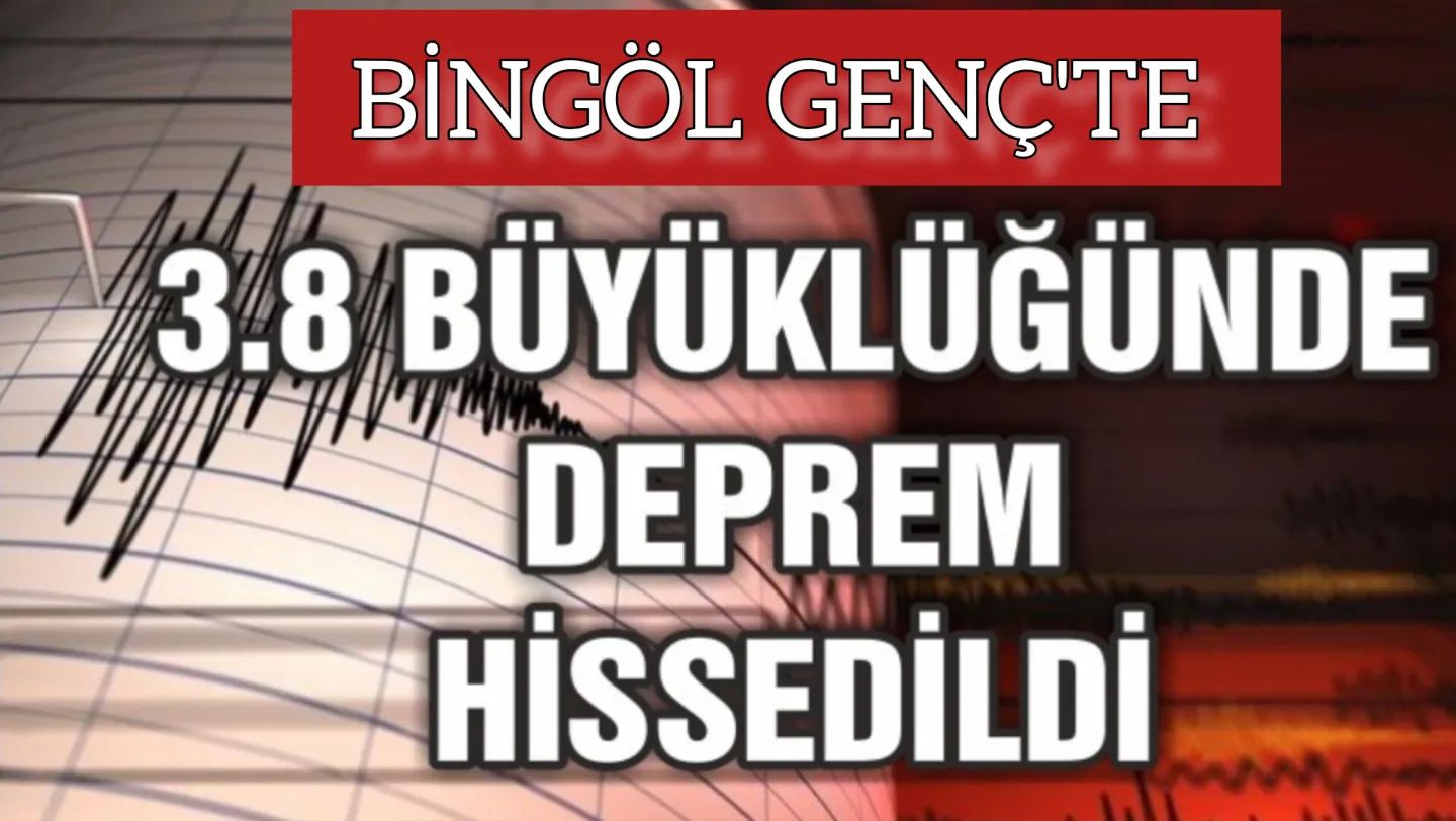Genç’te korkutan deprem