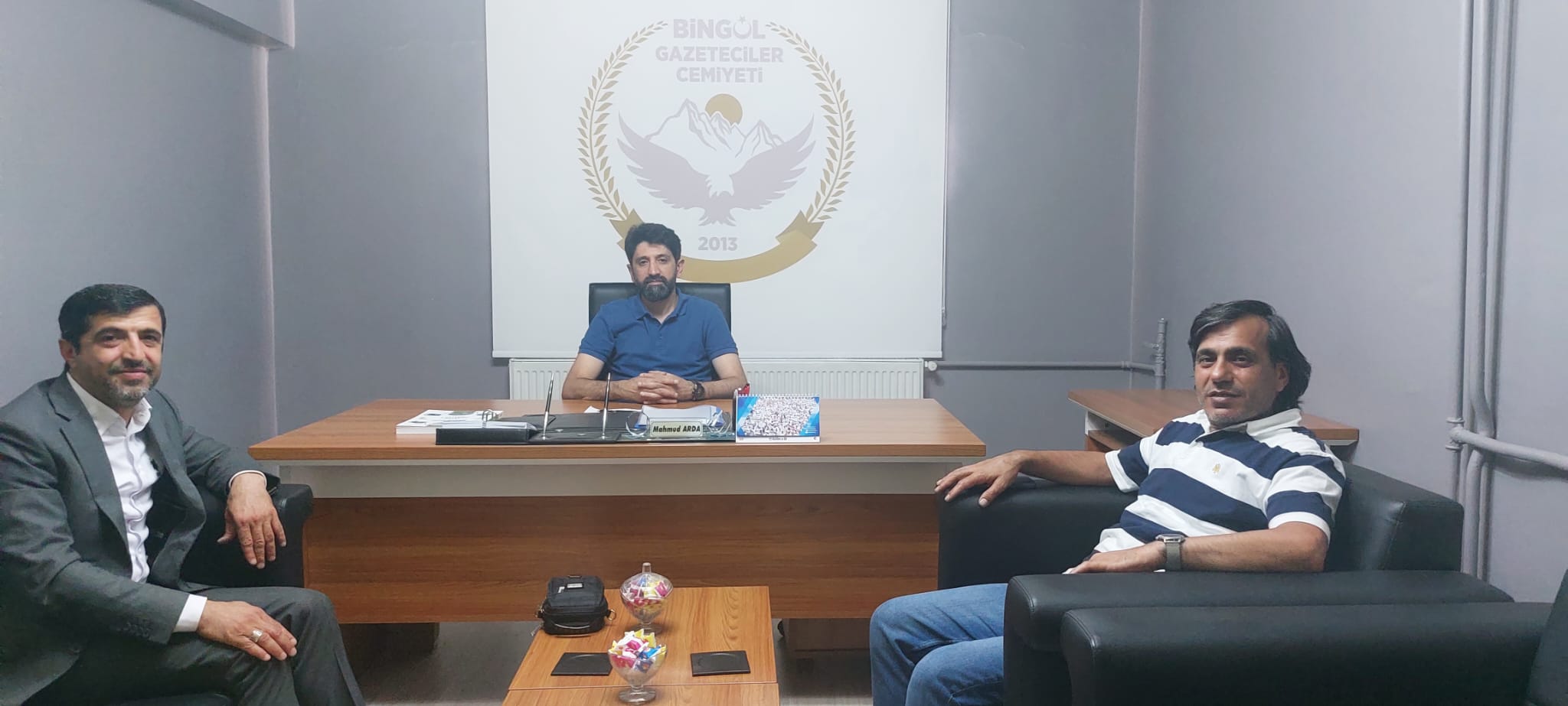 Ankara BİNYAR Derneğinden Bingöl Gazeteciler Cemiyetine ziyaret