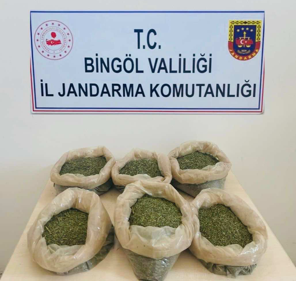 Genç’te 3 Kilo Esrar Ele Geçirildi