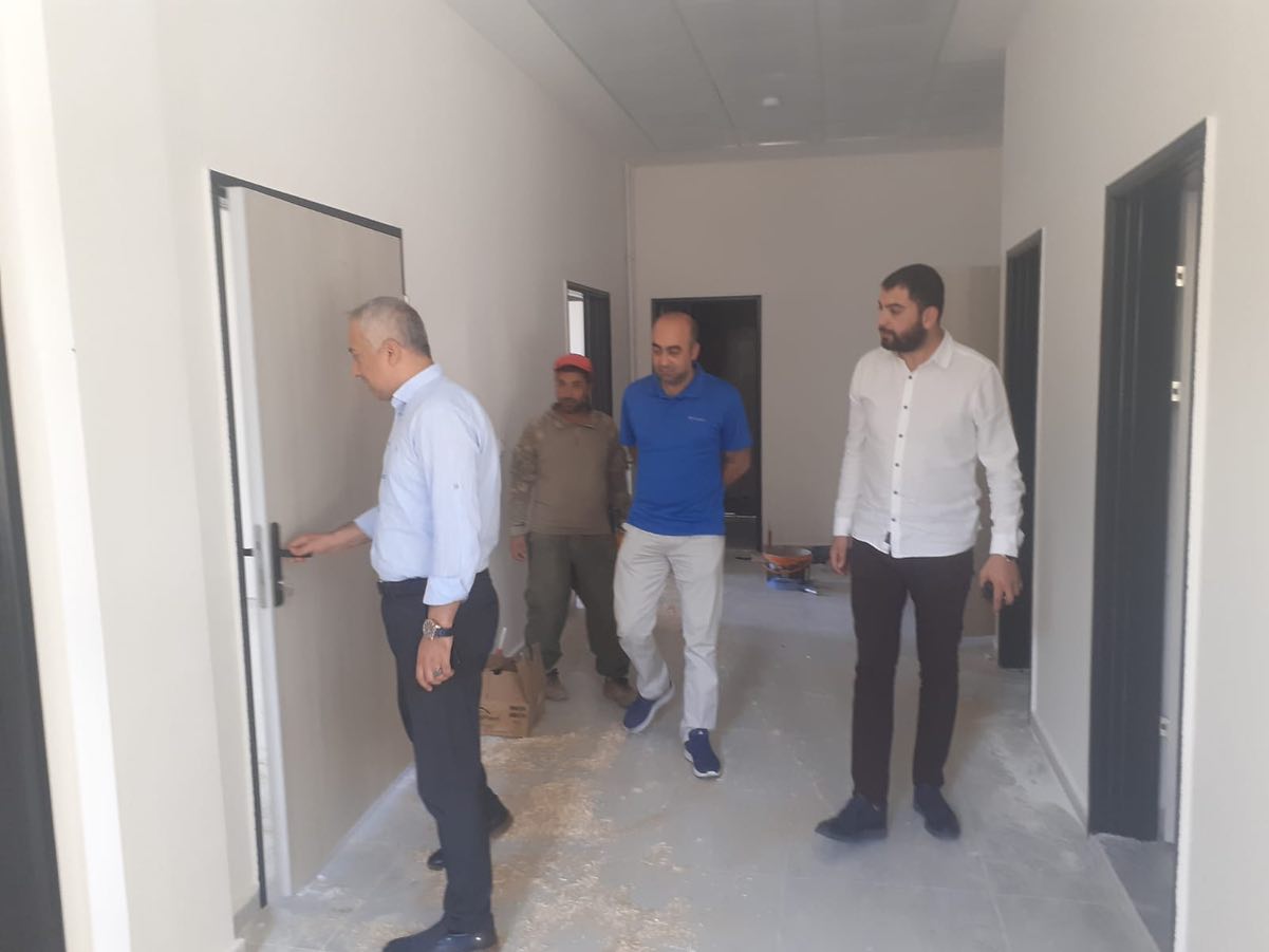 SERVİ ASM İNŞAATINI İNCELEDİLER (1)