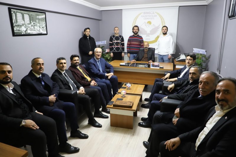 GAZETECİLER CEMİYETİ’NE 10 OCAK ZİYARETLERİ