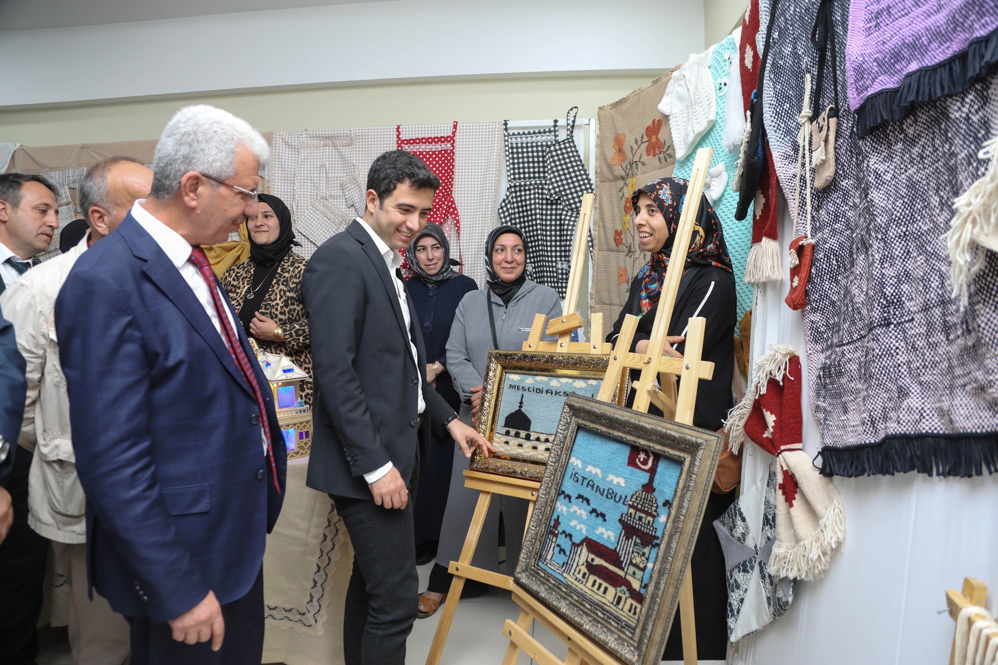 Hayat boyu öğrenme haftasında hünerlerini sergilediler (1)