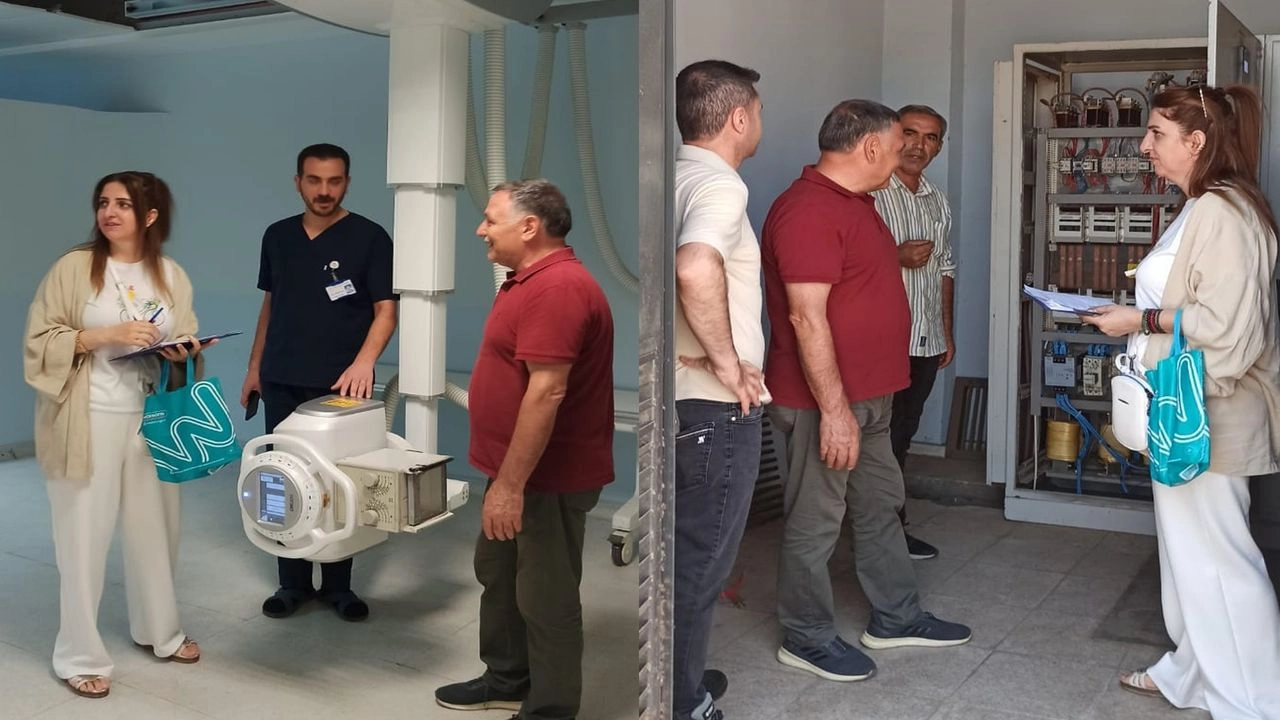 Genç ve Solhan İlçelerindeki Hastaneler Denetlendi (1)