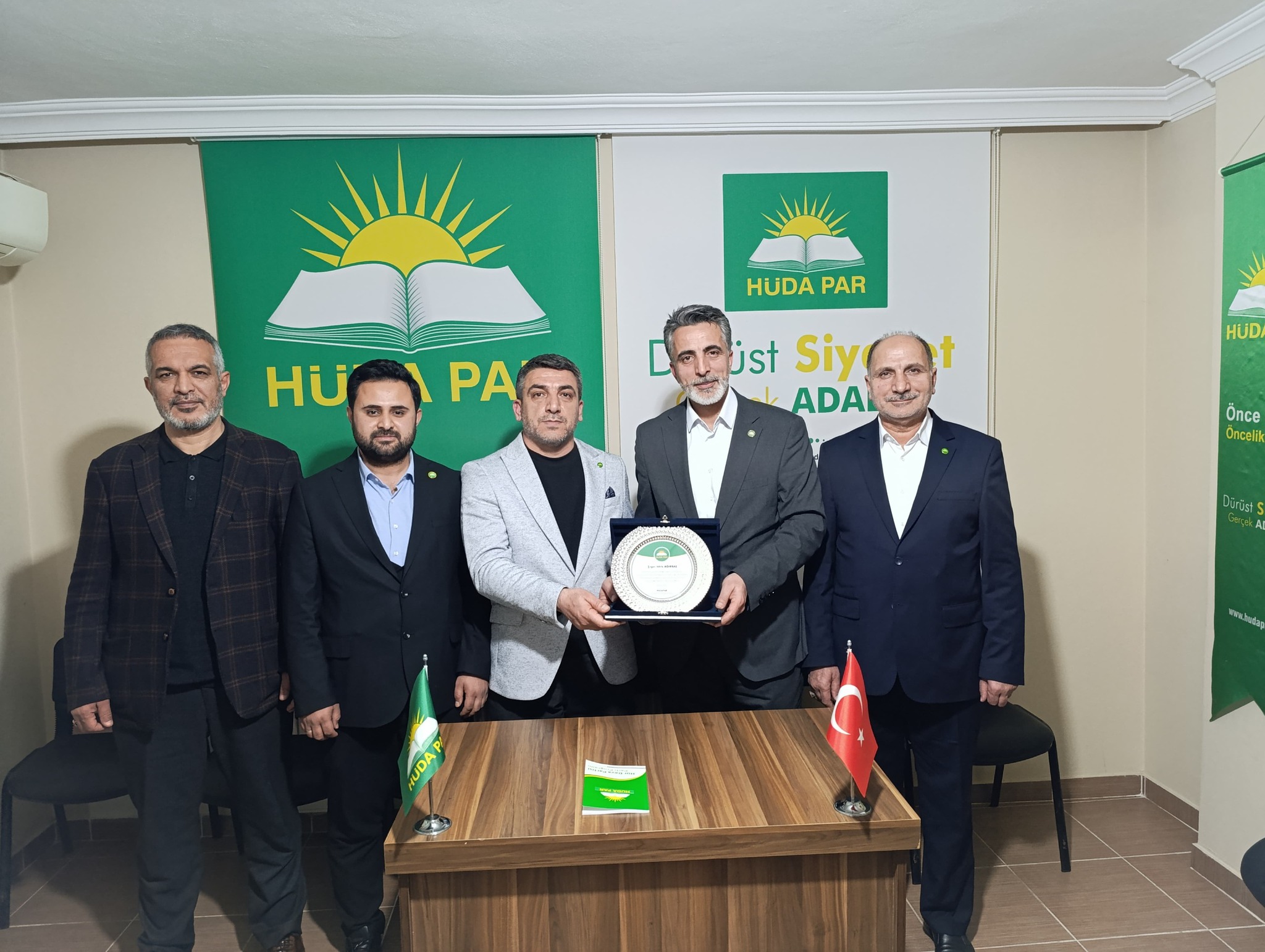 HÜDA PAR Genç İlçe Başkanlığı'na Yusuf Doğru atandı