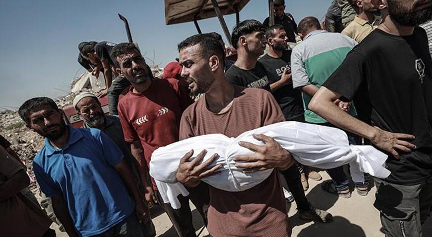 İsrail'in Gazze'ye saldırılarında can kaybı son 24 saatte 93 artarak 58 bin 479'a çıktı