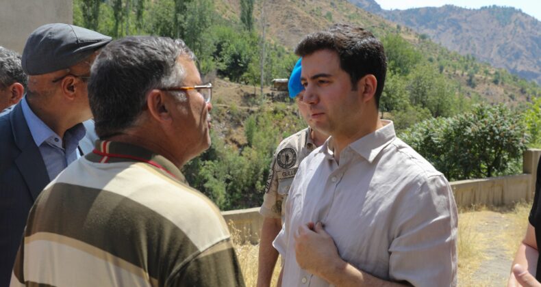 Kaymakam Güzel, 50 yıl aradan sonra Sağgöze’ye giden 2. Kaymakam oldu