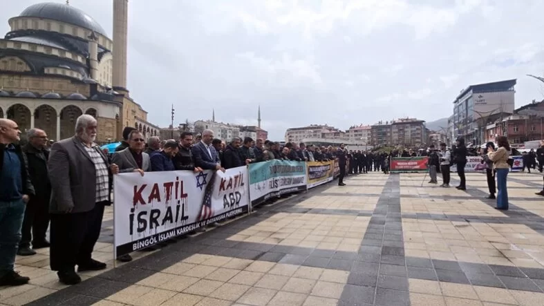 İsrail’in İdam Yasası Bingöl’de Protesto Edildi