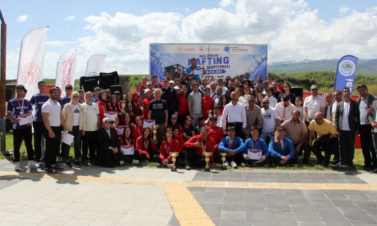 Bingöl’de Rafting Şampiyonası Sona Erdi