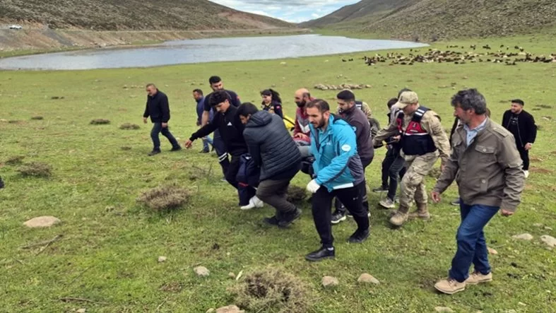 Bingöl’de Yüksekten Düşen Kişi Yaralandı